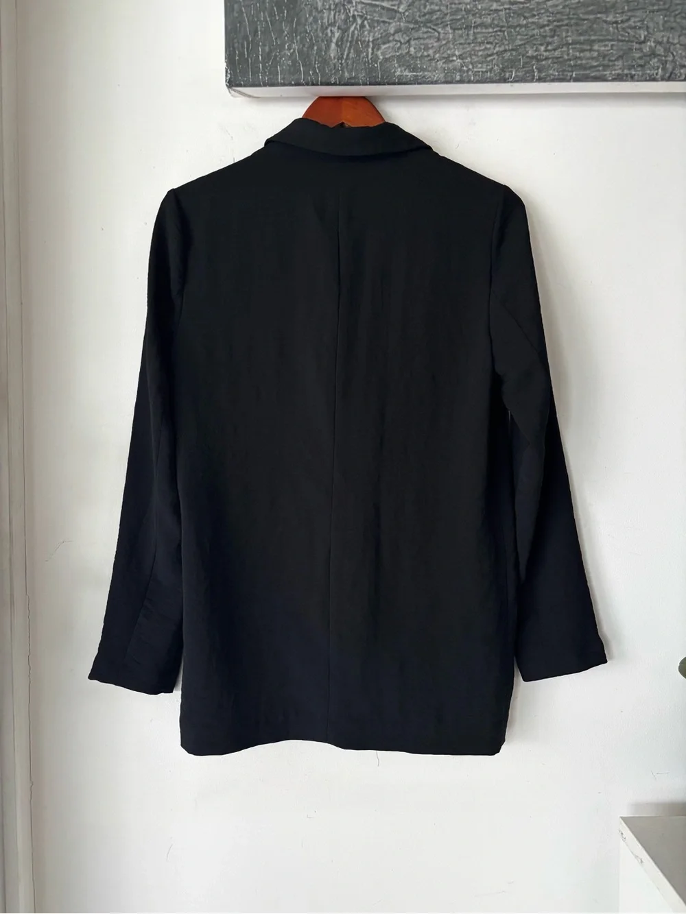 SO Black Single-Button Blazer Size XS
